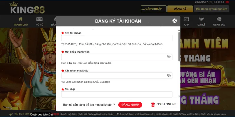 Checklist cần thiết cho tân thủ